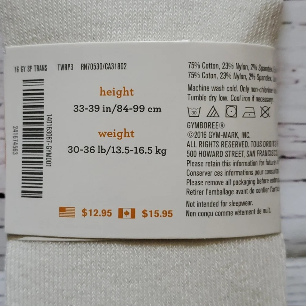 H&M/GYMOREE GIRLS TIGHTS BUNDLE
